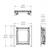 PFW 6875 Video Wall pop-out Modul Porttait 7368750