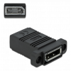 Delock Easy 45 DisplayPort Adapter straight 81309