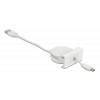 Delock Easy 45 Module USB 2.0 Retractable Cable USB Type-A to EASY-USB 81319