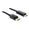 Delock Displayport 1.5 kabel hane till High Speed HDMI-A hane, svart 82441