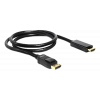 Delock Displayport 1.1 kabel hane till High Speed HDMI-A hane, svart 82586