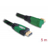 Cable High Speed HDMI with Ethernet–HDMI A male angled 4K 5m 82954
