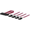 DeLOCK multilane SAS SFF8484 till 4xSATA 7-pin, 50cm, lås-clips 83044