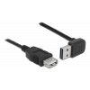 Delock Extension cable EASY-USB 2.0 Type-A male angled up / down > USB 83548