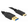 Delock SuperSpeed USB (USB 3.2 Gen 1) Cable Type-A to USB Type-C™ 2 m 84004