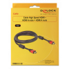 Delock Cable High Speed HDMI – HDMI A male > HDMI A male 5 m 84335
