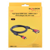 Delock High Speed HDMI Cable – HDMI A male > DVI male 2 m 84342