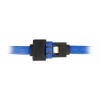 DeLOCK SATA förlängningskabel, ho - ha, SATA 6Gb/s, 0,2m, blå 84971
