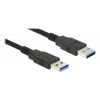 Delock Cable USB 3.0 Type-A male > USB 3.0 Type-A male 3.0 m black 85063