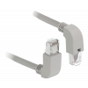 Delock Network cable RJ45 Cat.5e SF/UTP upwards / downwards angled 2 m 85854