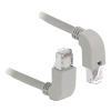 Delock Network cable RJ45 Cat.6A S/FTP upwards / downwards angled 0.5 85870