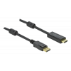 Delock Aktives DisplayPort 1.2 zu HDMI Kabel 4K 60 Hz 2 m 85956