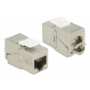 Delock Keystone Module RJ45 jack > LSA Cat.6A STP compact 86179