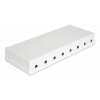Delock Keystone Leergehäuse 8 Port 86209