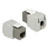 Delock Keystone Module RJ45 jack > LSA Cat.6 UTP grey 86342