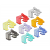DeLOCK Reparerings clips för RJ45-kontakter, 16-pack, blandade färger