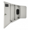 Delock Fiber optic wall distribution box with double door grey 86837
