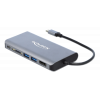 Delock USB Type-C™ Docking Station 4K - HDMI / DP / USB 3.0 / SD / LAN 87683