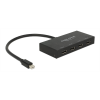 Delock Displayport 1.2 Splitter 1 x mini Displayport in > 4 x Displayp