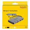 Delock USB Type-C™ Docking Station 4K - HDMI / VGA / USB 3.1 / SD / LA 87735