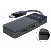 DisplayPort 1.4 Splitter 1 x DisplayPort in > 3 x DisplayPort out 87737