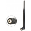 DeLOCK WLAN antenn RP-SMA ha, 5dBi, 2,4GHz, rundstrål, 50 Ohm, svart 88396