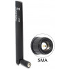 DeLOCK LTE antenn, GSM/UMTS/WLAN/Bluetooth, SMA ha, svart 88571