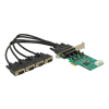 Delock PCI Express Card > 4 x Serial RS-232 High Speed 921K with Volta 89335