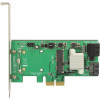 DeLOCK kontrollerkort, PCI-E 2.0 x4, SATA 6, 1xmSATA, 3x SATA 7-pin 89371