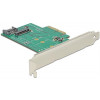 DeLOCK 88381, PCI-Express x4 adapter - 1xM.2 SATA SSD, M/B+M-fattning 89381