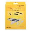 DeLOCK PCI-Express kort, 1xDB44 ho, 1xDB44 ha - 4xRS-232 kabel 89447