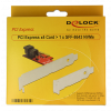 Delock PCIe x4 >1 x SFF-8643 NVMe - low profile form faktor 89535