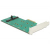 DeLock 89536 PCI Express Card till 2 x internal M.2 Key B med RAID 89536