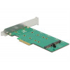 DeLock 89536 PCI Express Card till 2 x internal M.2 Key B med RAID 89536