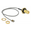 Antenna Cable RP-SMA jack bulkhead to MHF® I LK plug 1.13, 20 cm 89928