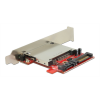DeLOCK SATA-kortlässare för CFast-kort, low profile, 1xSATA 7+15-pin 91495