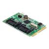 Delock MiniPCIe I/O PCIe full size 2 x SATA 6 Gb/s