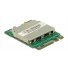 Delock Modul M.2 Key A+E Stecker > WLAN 11ac/a/b/g/n + Bluetooth 4.0 95254