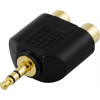 Audioadapter 3.5mm - RCA x 2 (ha-ho).