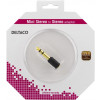 DELTACO teleadapter 6,3mm ha - 3,5mm stereo ho
