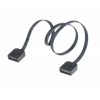 Akasa LED-ljusslinga förlängningskabel, RGB, 30cm, 4pin AK-CBLD06-30BK