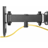 DELTACO Office, full-motion 2-way wall, 13"-27", 25kg, 75x75-100-100 ARM-0250