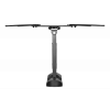 DELTACO Office, full-motion 2-way wall, 23"-55", 35kg, 75x75-400-400 ARM-0256