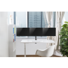 DELTACO Office, Tripple desk, 13"-27", 8kg, 75x75-100x100 ARM-0301