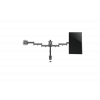 DELTACO Office, Tripple desk, 13"-27", 8kg, 75x75-100x100 ARM-0301
