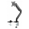 DELTACO Office, Singel desk, gas spring, 17"-32",1,5-8kg,75x75-100x100 ARM-0350