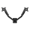 DELTACO Office, Dual wall, gas spring,17"-32",2-9kg,75x75-100x100 ARM-0361