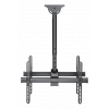 DELTACO Office Telescopic Double TV Ceiling, 560mm-910mm,45kg,37"-70" ARM-0403