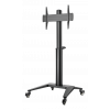 DELTACO Office Display Cart, 37"-70", 70kg, black ARM-0451