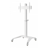DELTACO Office Display Cart, 37"-70", 70kg, white ARM-0452